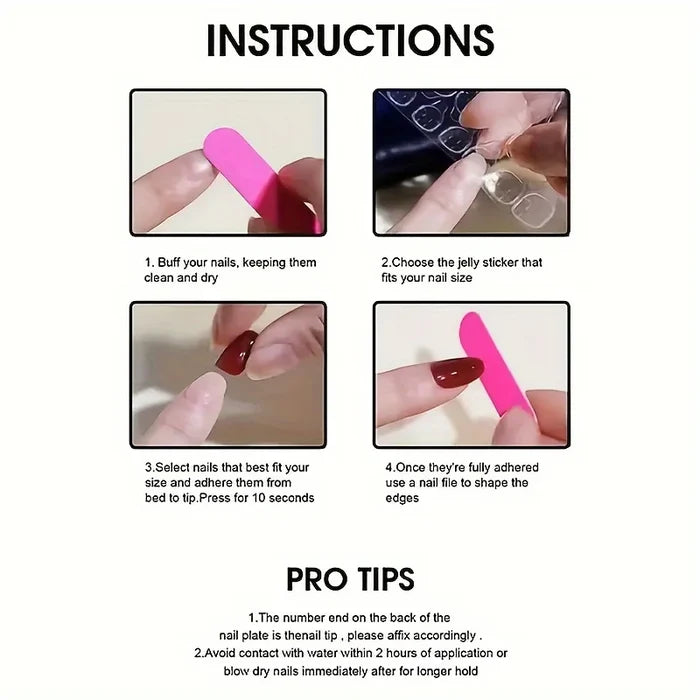 10pcs high-end Colorful flowers handmade fake nails, Light luxury long women with multi-color nail nail patch