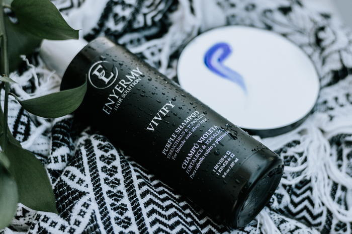 ENYERMY STUDIO PRO VIVIFY Purple Shampoo For Brassy Blonde Hair