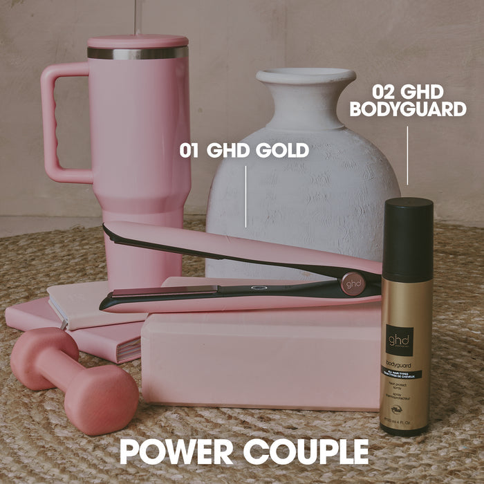 ghd Gold Limited Edition Hair Straightener in Dusted Pink