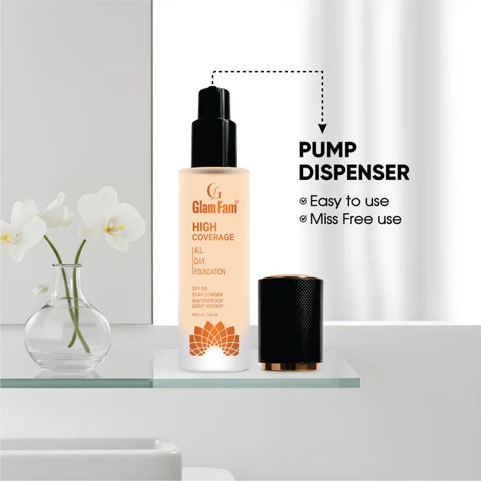 High Coverage Liquid Foundation Combo (Pack of 2)