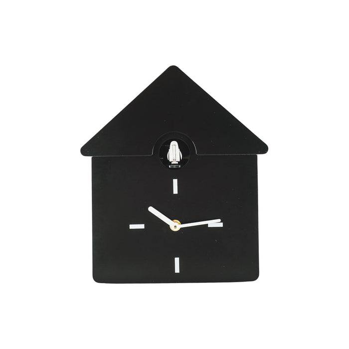 Klok- Wandklok Koekoeksklok- Zwart- 24x27x9cm