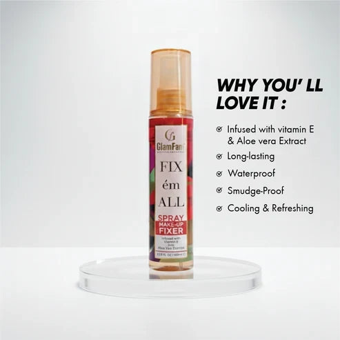 Makeup Fixer & Fix Em Setting Spray Combo (Pack of 2)