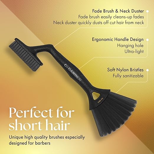 Olivia Garden OG Barber Fade Brush & Neck Duster - Palms Fashion Inc.