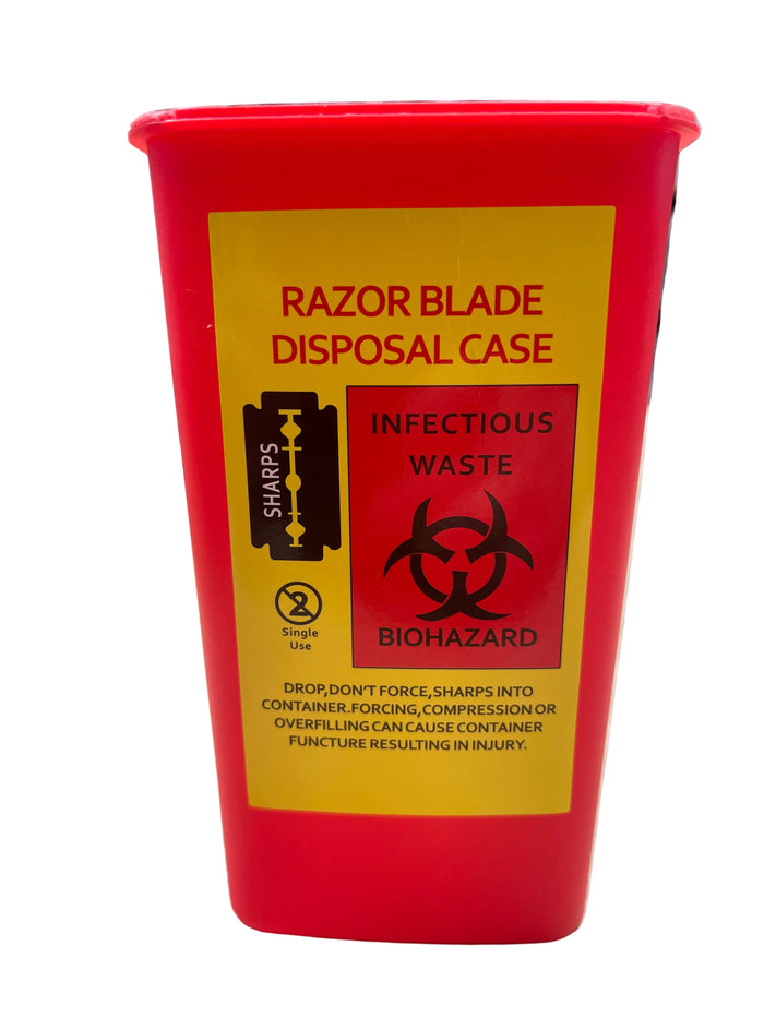 PALMS RAZOR BLADE DISPOSAL CASE