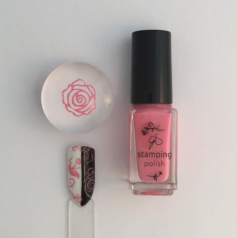 #006 KaPink | Clear Jelly Stamping Polish
