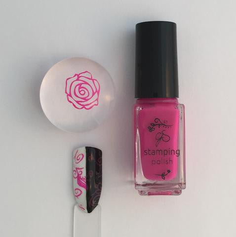 #019 Miss Maggie Mae | Clear Jelly Stamping Polish