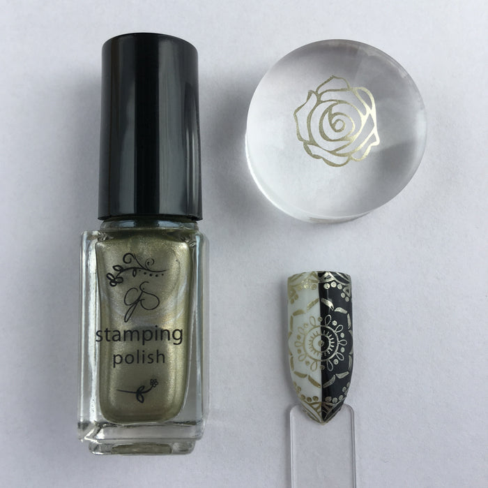#046 Enchanted Slippers | Clear Jelly Stamping Polish