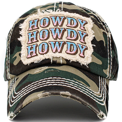 1414 - Howdy Hat - Camouflage