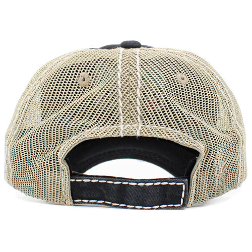 1430 - Beach Mode On Hat - Black