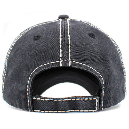 1434 - Mama Bear Hat - Black