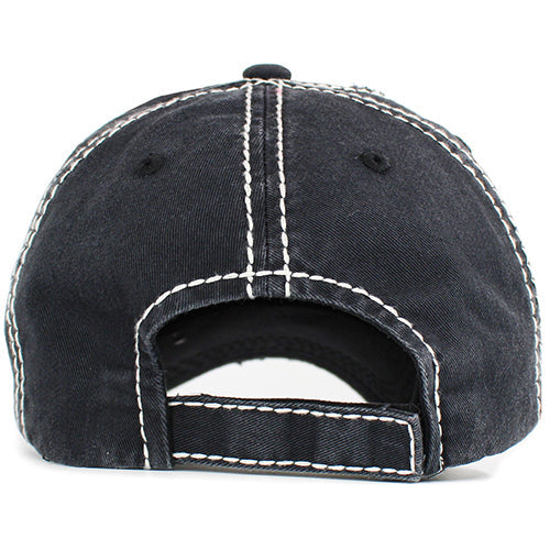 1441 - Hello Sunshine Hat - Black
