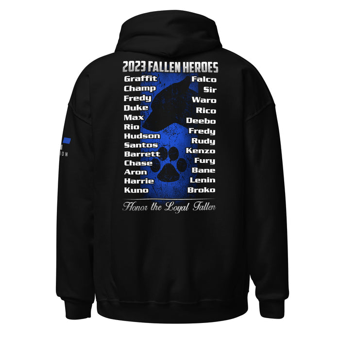 2023 K-9 Fallen Heroes Hoodie