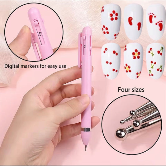 4in1 Dotting Pen for Flower and Design Nail art