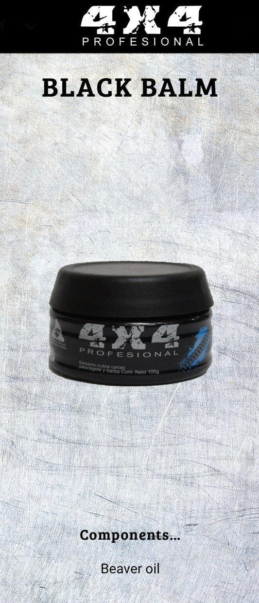 4x4 Profesional Balsamo Cubre canas para barba y bigote  4x4 Profesional 100 gr