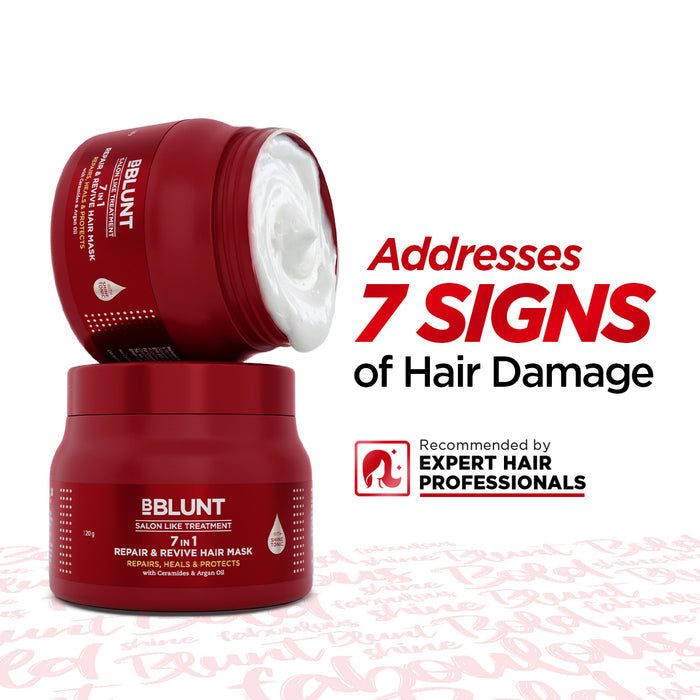 7 in 1 Repair & Revive Hair Mask for Up to 100% Damage Repair* - 120g