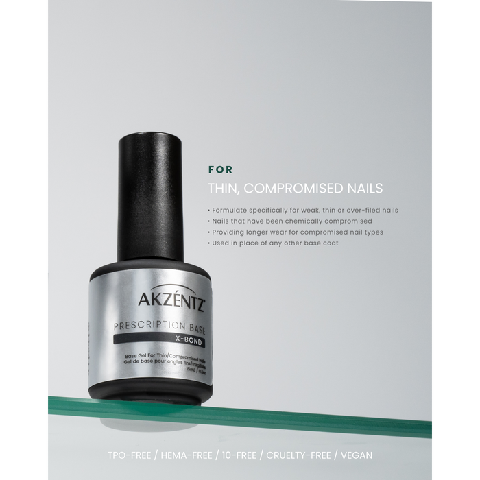 Akzentz Prescription X-Bond 15ml/0.5oz-LUXIO, SHOP LUXIO, Bonding Gel-Akzentz-Gel Essentialz