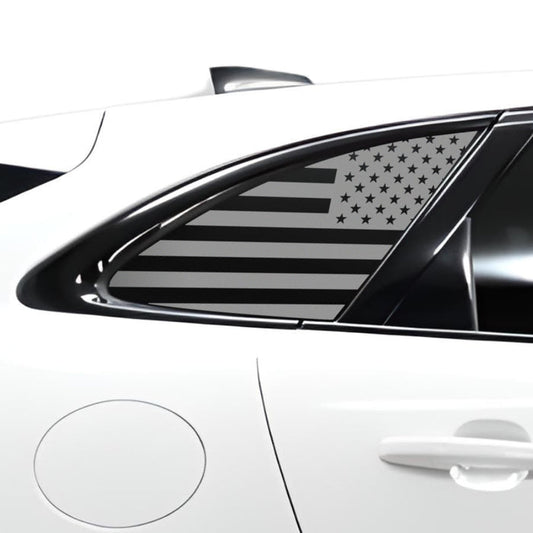 Quarter Window American Flag Vinyl Decal Stickers Fits Jaguar F - Pace 2017 - 2025 - Bogar Tech Designs