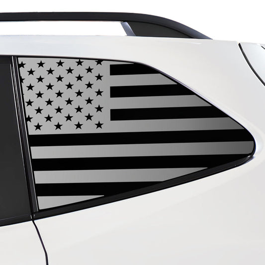 Quarter Window American Flag Vinyl Decal Stickers Fits Subaru Forester 2019 - 2024 - Bogar Tech Designs