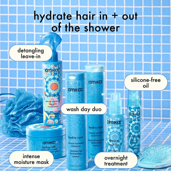Amika Hydro Rush Intense Moisture Leave-In Conditioner 200ml