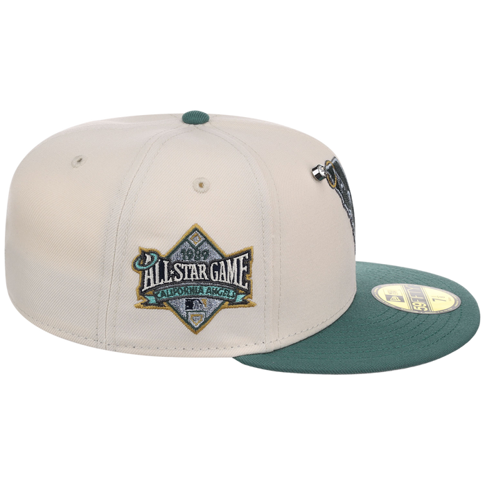 Anaheim Angels MLB Cream Lichen New Era 59FIFTY