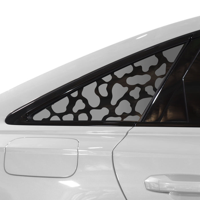 Animal Leopard Cheetah Cow Quarter Window Vinyl Decal Stickers Fits Audi A6 S6 2019 - 2024 - Bogar Tech Designs