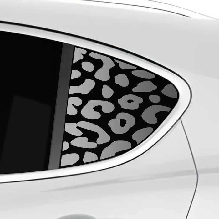 Animal Leopard Cheetah Cow Window Vinyl Decal Stickers Fits Alfa Romeo Stelvio 2019 - 2024 - Bogar Tech Designs