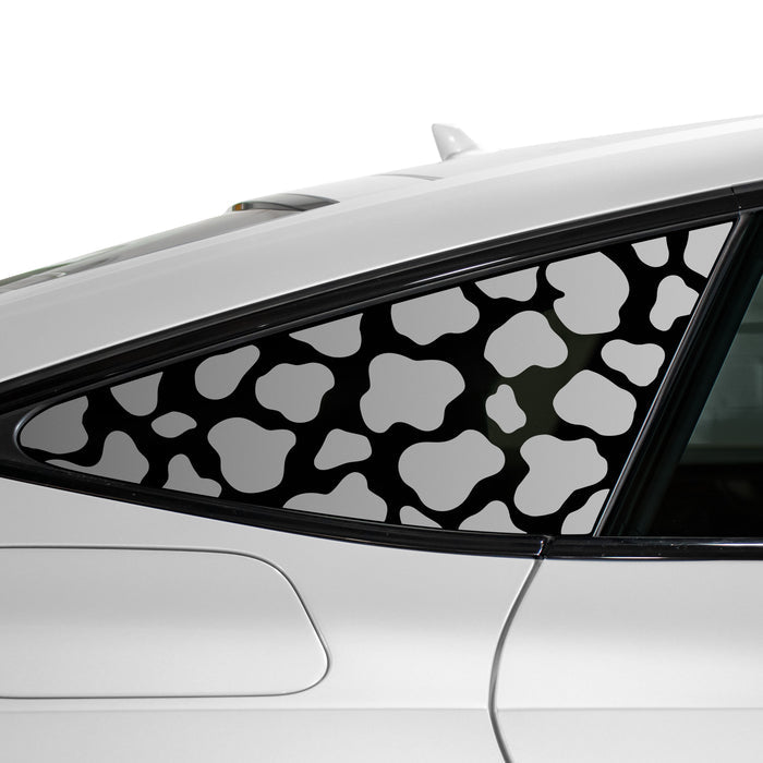 Animal Leopard Cheetah Cow Window Vinyl Decal Stickers Fits Audi A7 & S7 2019 - 2024 - Bogar Tech Designs