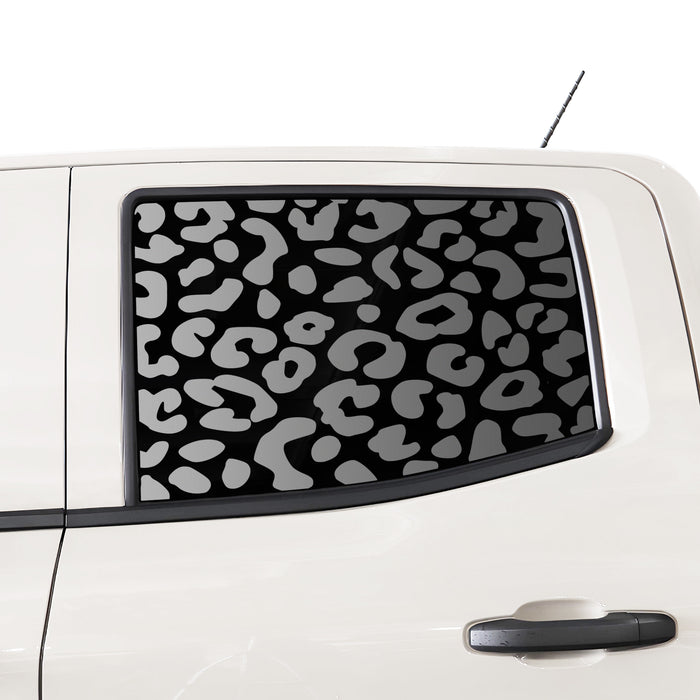 Animal Leopard Cheetah Cow Window Vinyl Decal Stickers Fits Chevrolet Colorado 2015 - 2023 - Bogar Tech Designs