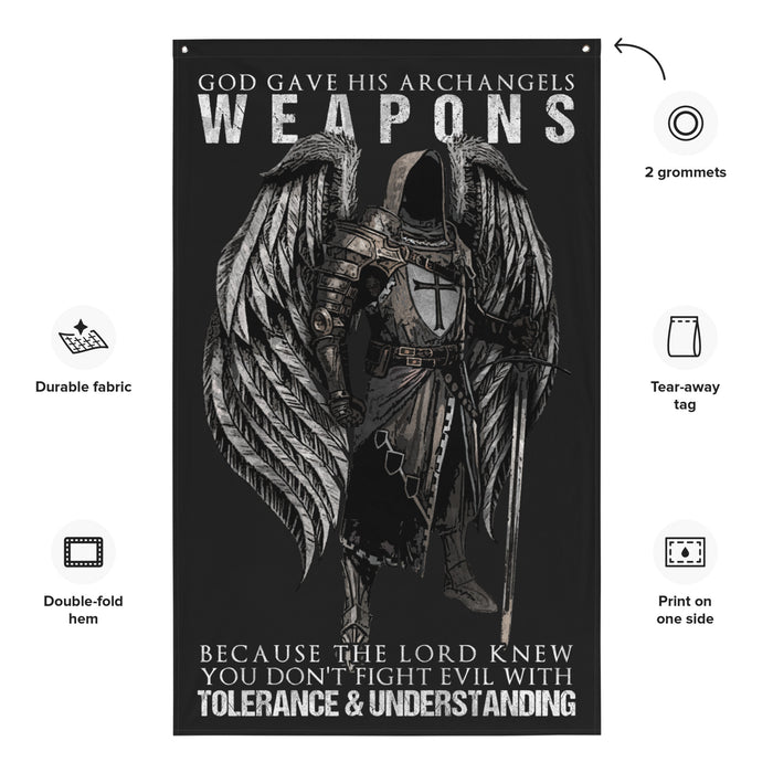 Archangel Wall Flag