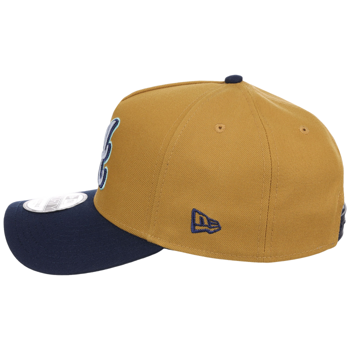 Atlanta Braves MLB Dusted Navy New Era 9FORTY
