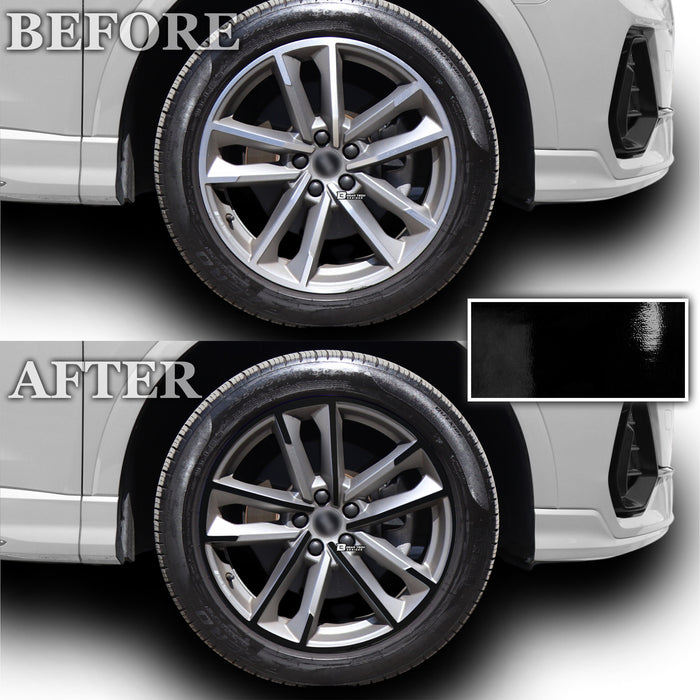 Vinyl Chrome Delete Blackout Decal Stickers Overlay Film Fits Audi Q3 2019 - 2025 - Bogar Tech Designs