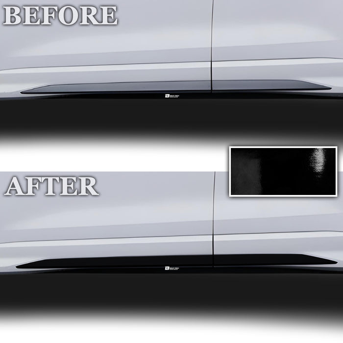 Vinyl Chrome Delete Blackout Decal Stickers Overlay Film Fits Audi Q3 2019 - 2025 - Bogar Tech Designs