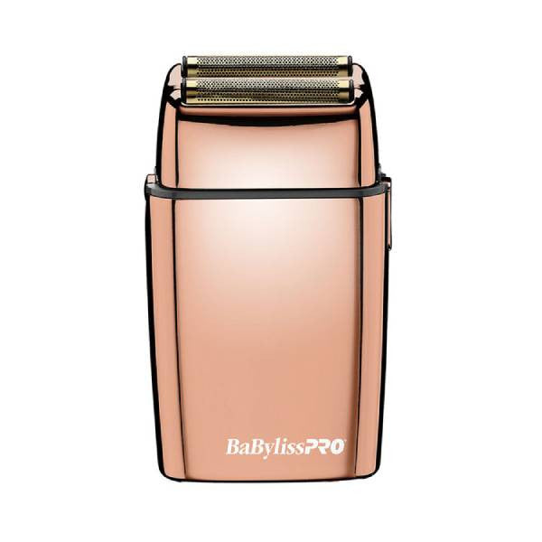 BaBylissPRO FoilFX02 Metal Double Foil Shaver - ROSE GOLD (BFS2RGA)