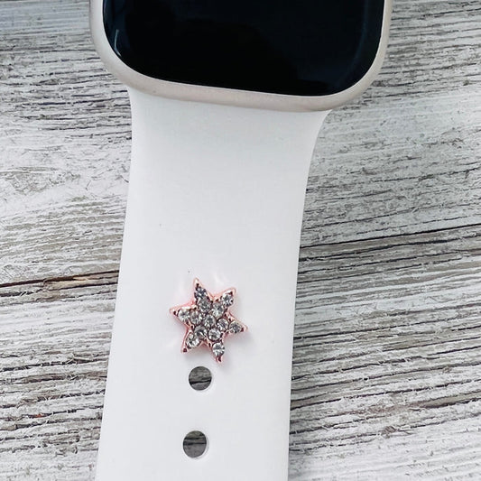 Band Charms 1pc. Diamond Star Multiple Colors Available