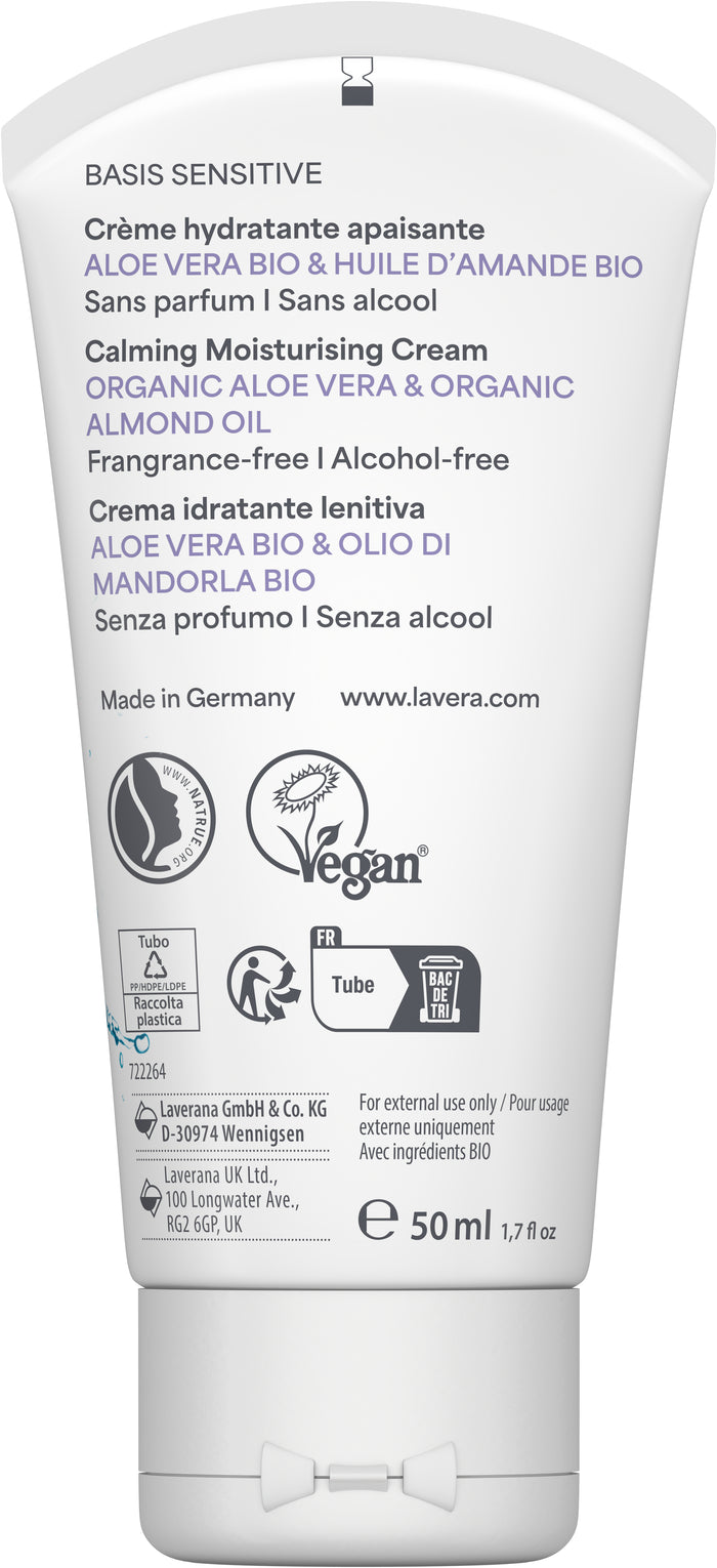 lavera basis sensitive Beruhigende Feuchtigkeitscreme
