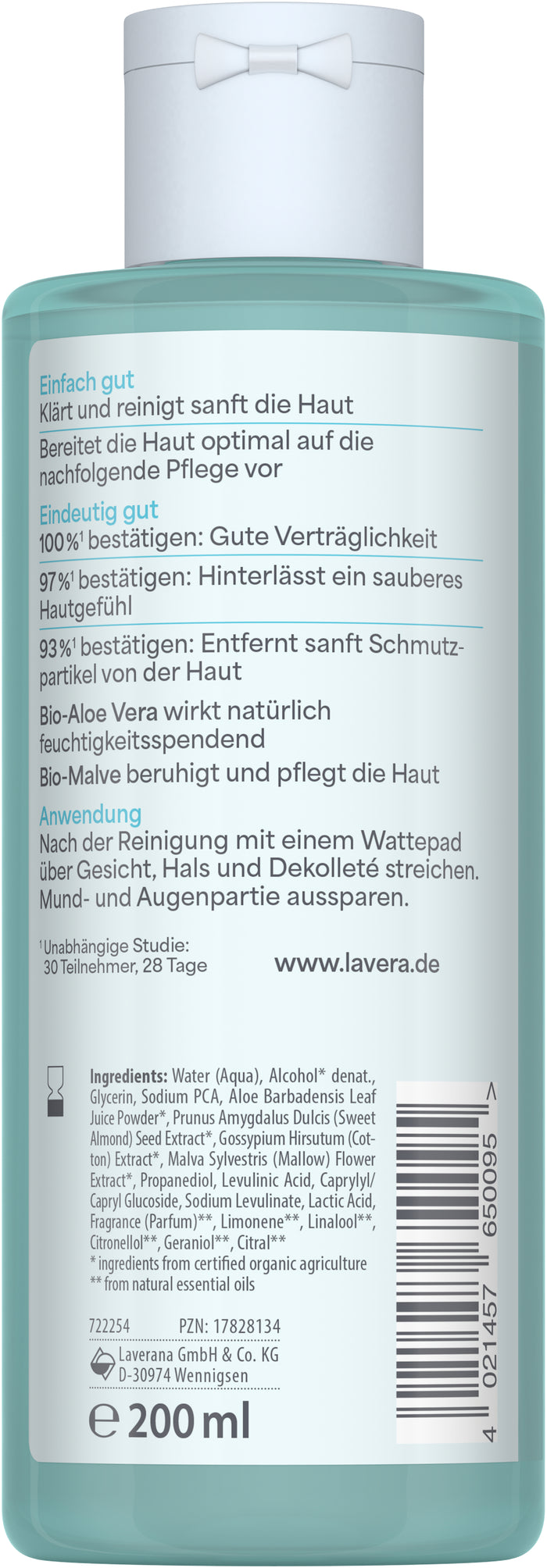 lavera basis sensitive Mildes Gesichtswasser