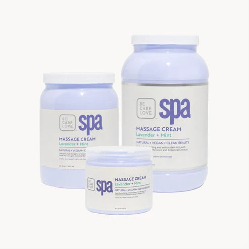 BCL Spa Pedicure Organic Massage Cream - Lavender + Mint