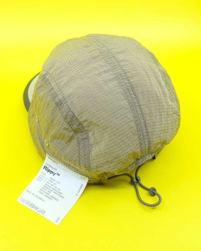 Beige Rippy Trail Cap
