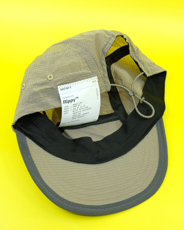 Beige Rippy Trail Cap