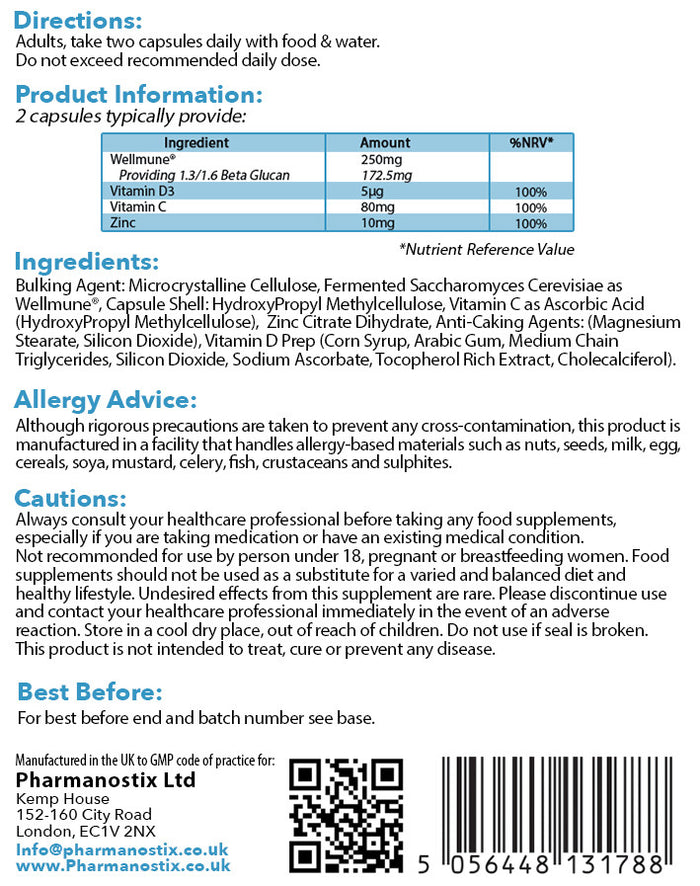 Beta Glucans Immune Support