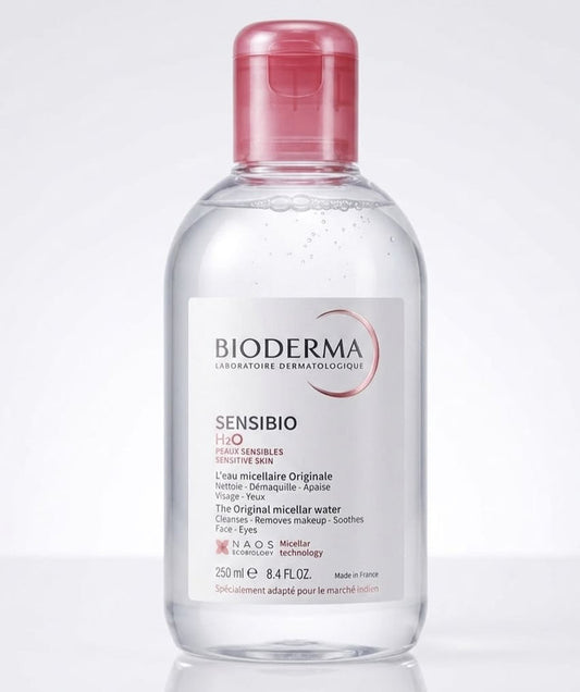 Bioderma Sensibio H2O Micellar Water - Gentle Makeup Remover for Sensitive Skin (250ml)