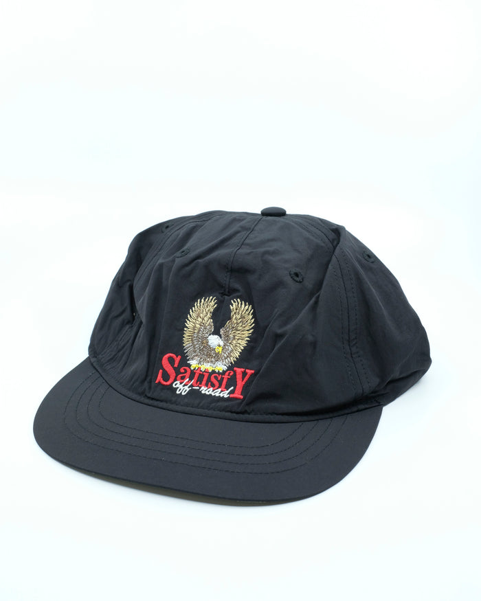 Black Eagle FliteSilk 5‑Panel Pinch Cap | Satisfy | DEPARTAMENTO