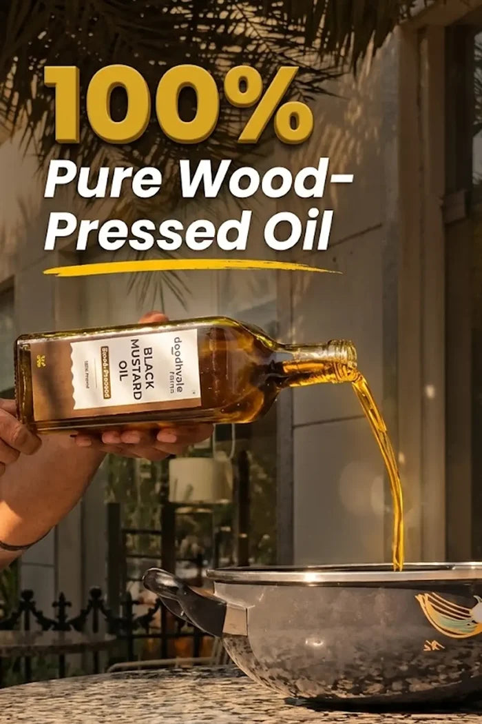 Black Mustard Oil - Wood Pressed