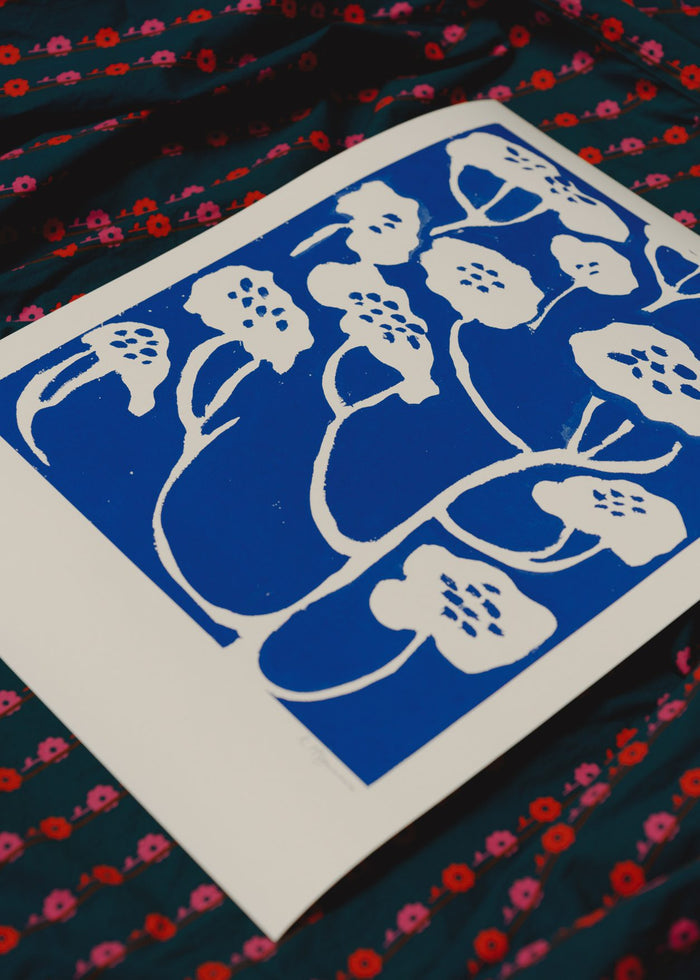 Blue Flower by Rosie McGuinness