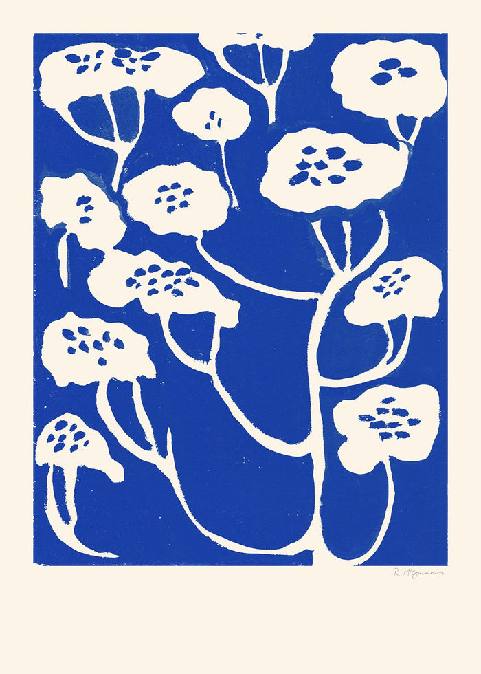 Blue Flower by Rosie McGuinness