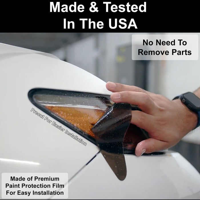 Full Headlight Taillight Precut Smoked PPF Tint Kit Film Overlay Fits BMW iX 2022 - 2024 - Bogar Tech Designs