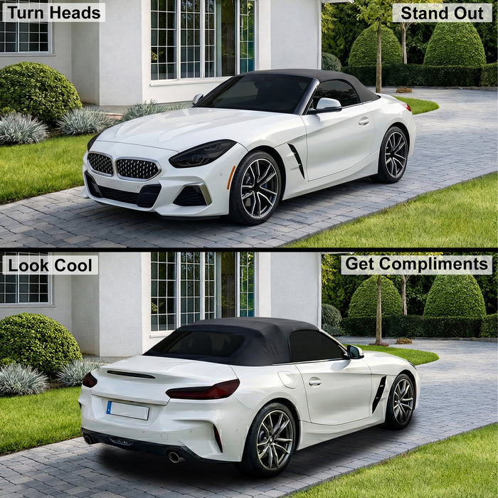 BMW Z4 2019–2026 Dark Smoke Headlight & Taillight Tint Kit – Precut Vinyl Lens Overlays