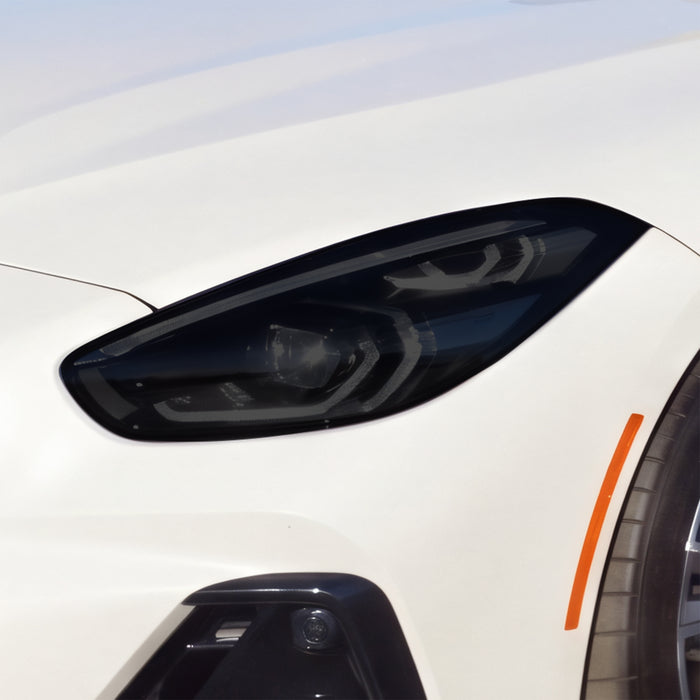 BMW Z4 2019–2026 Dark Smoke Headlight & Taillight Tint Kit – Precut Vinyl Lens Overlays