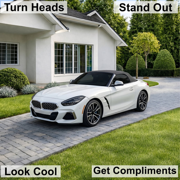 BMW Z4 2019–2026 Dark Smoke Headlight & Taillight Tint Kit – Precut Vinyl Lens Overlays