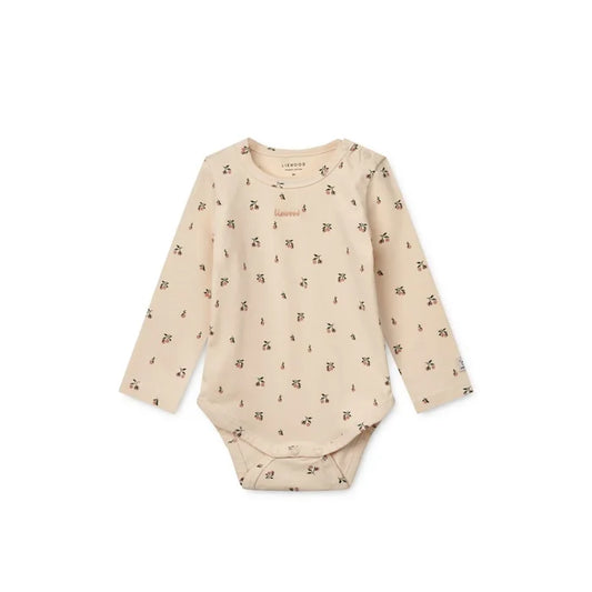 Liewood - Bodysuit - Yanni - Peach Mini/Sea Shell